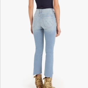 MOTHER denim // the insider crop step fray // NWT!